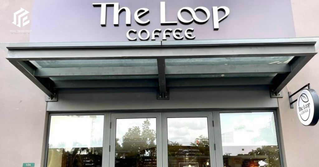 Cà phê The Loop tại Picity High Park