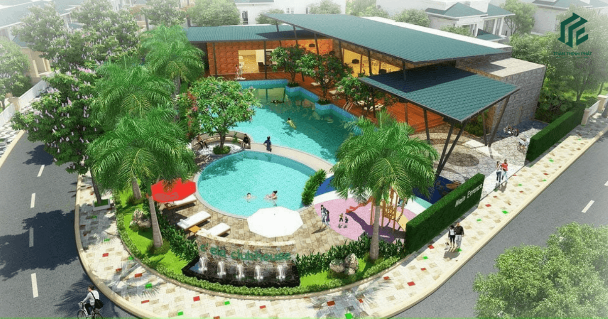bao quanh là Biệt thự An Phú Đông, Toky Resort, nơi có các tiện ích đẳng cấp tại quận 12.