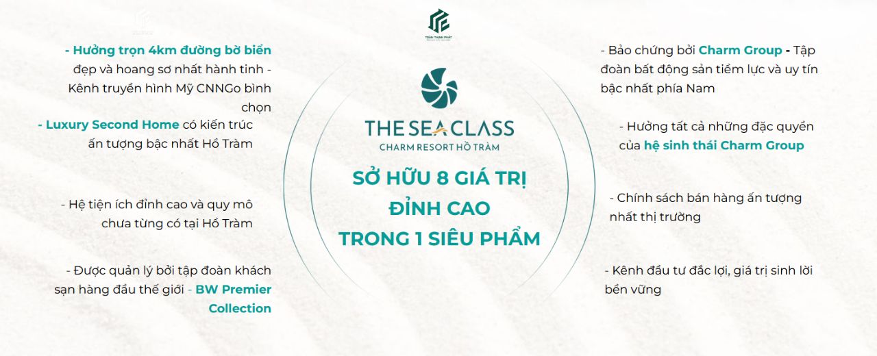 8 lý do chọn The Sea Class