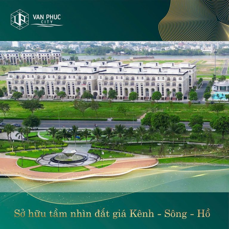 Bán căn Villa dãy đẹp nhất dự án Vạn Phúc City, view Hồ, Không Lỗi Phong Thủy. Giá 35 tỷ.