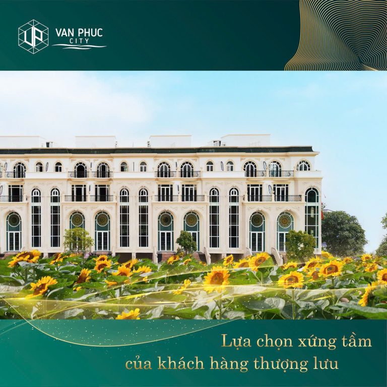 Bán căn Villa dãy đẹp nhất dự án Vạn Phúc City, view Hồ, Không Lỗi Phong Thủy. Giá 35 tỷ.